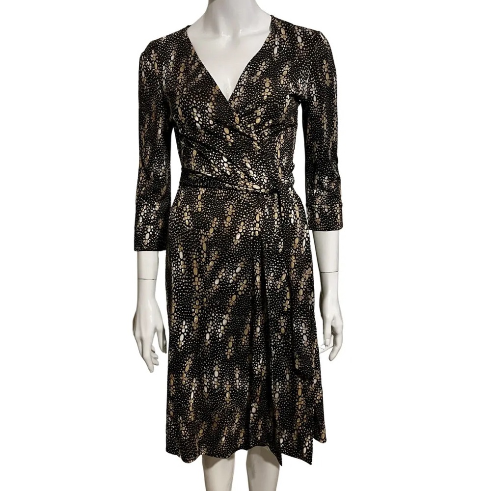 Diane Von Furstenberg Vintage Reissue Julian Silk Wrap Dress